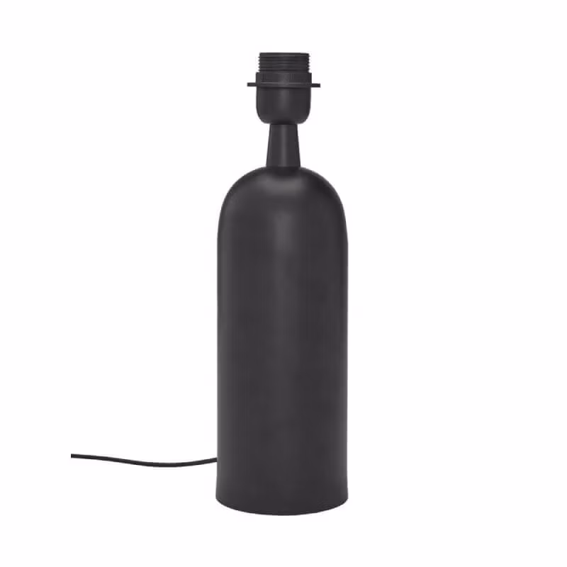 Lampfot Carter matt svart 35 cm