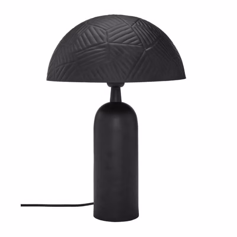 Lampfot Carter matt svart 35 cm