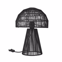 Bordslampa Porcini Svart