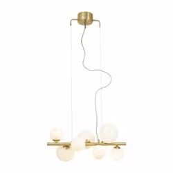 Taklampa MOLEKYL L58 Matt Mässing