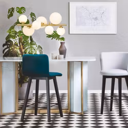 Taklampa MOLEKYL L58 Matt Mässing