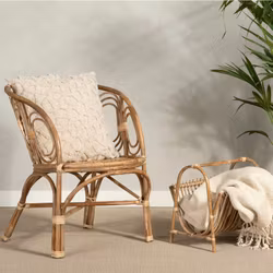 Kuddfodral Mönstrad Natur