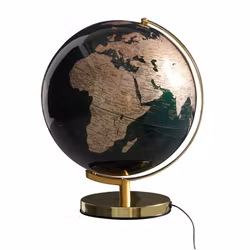 Bordslampa Jordglob Grön 30 cm