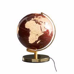 Bordslampa Jordglob Röd 25 cm