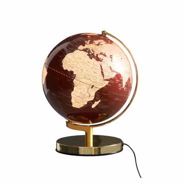 Bordslampa Jordglob Röd 25 cm