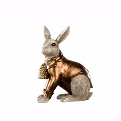 Kanin klädd brons 29x16x40 cm