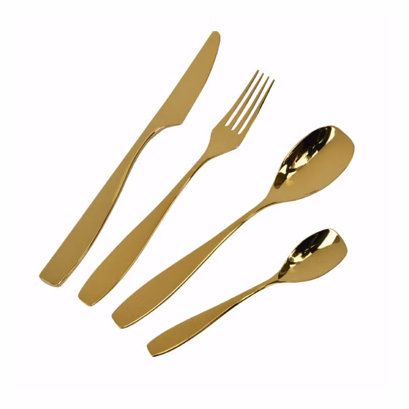 Bestikksett Golden Rose 24 deler