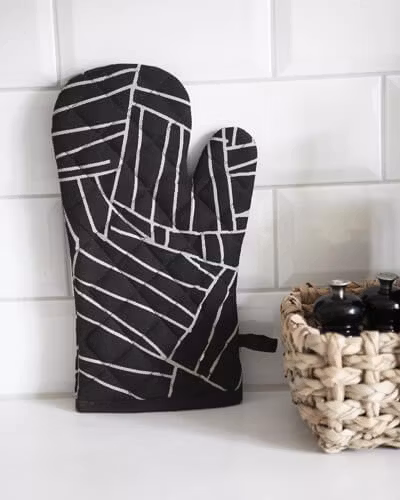 Grytvante Brunneby randig Svart