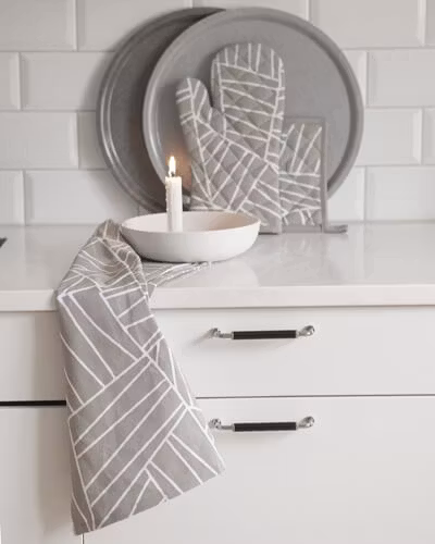 Kökshandduk Brunneby randig