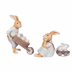 Kaninpar kärra vagn mix