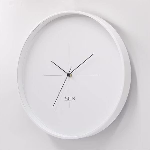 Klocka MLTN - PLUS - Vit/Vi