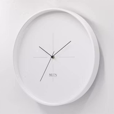 Klocka MLTN - PLUS - Vit/Vi
