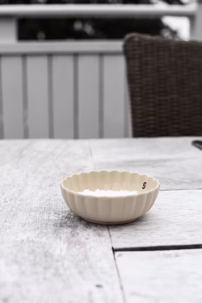 Miniskål FLORA Beige 10 cm