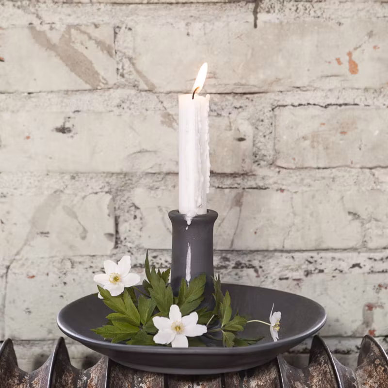 Ljusstake Bondstorp mörkgrå