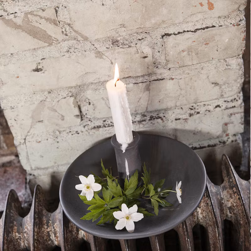 Ljusstake Bondstorp mörkgrå