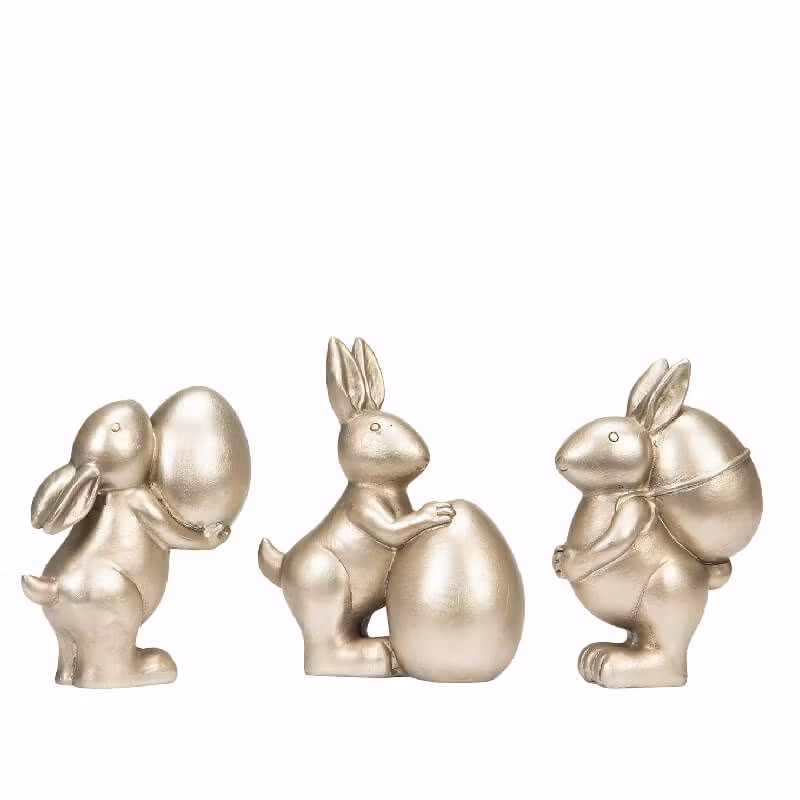 Kanintrio Champagne Mix Poly