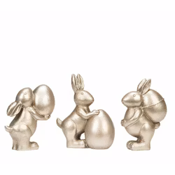 Kanintrio Champagne Mix Poly