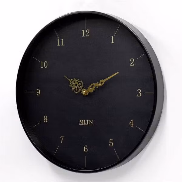 Klocka MLTN - MORE - Svart/Svart