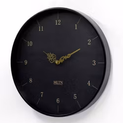 Klocka MLTN - MORE - Svart/Svart