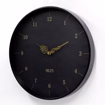 Klocka MLTN - MORE - Svart/Svart