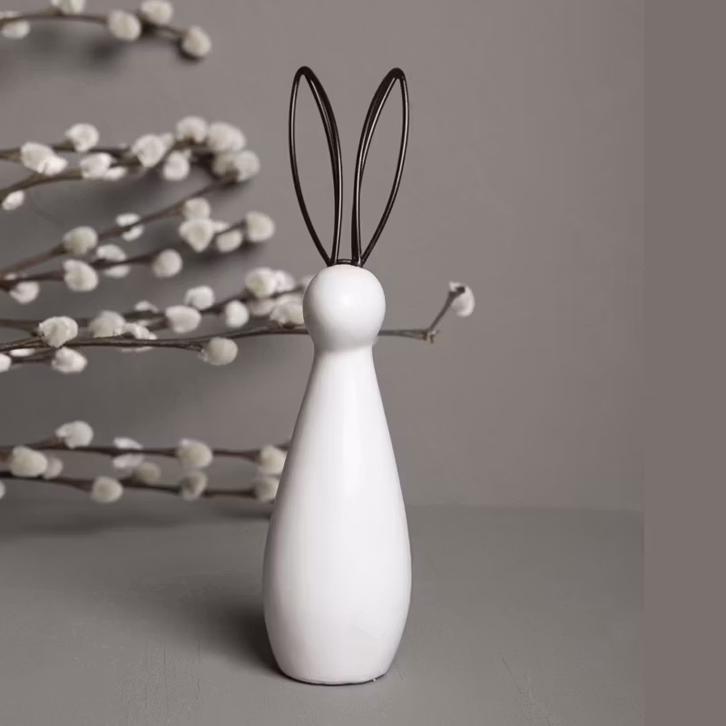 Julia vit stor kanin