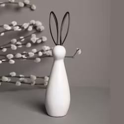 Julia vit stor kanin