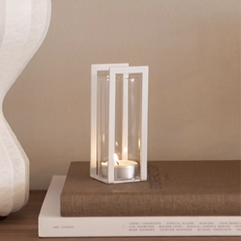 Ljuslykta Traryd mini vit