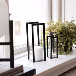 Ljuslykta Traryd mini svart