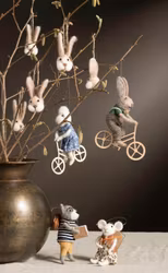 Ulldjur Kaninhuvud Häng 6-pack