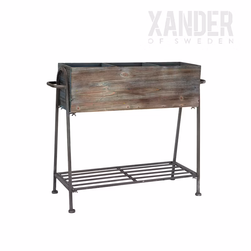 Planteringslåda Stativ 82x30x66 cm