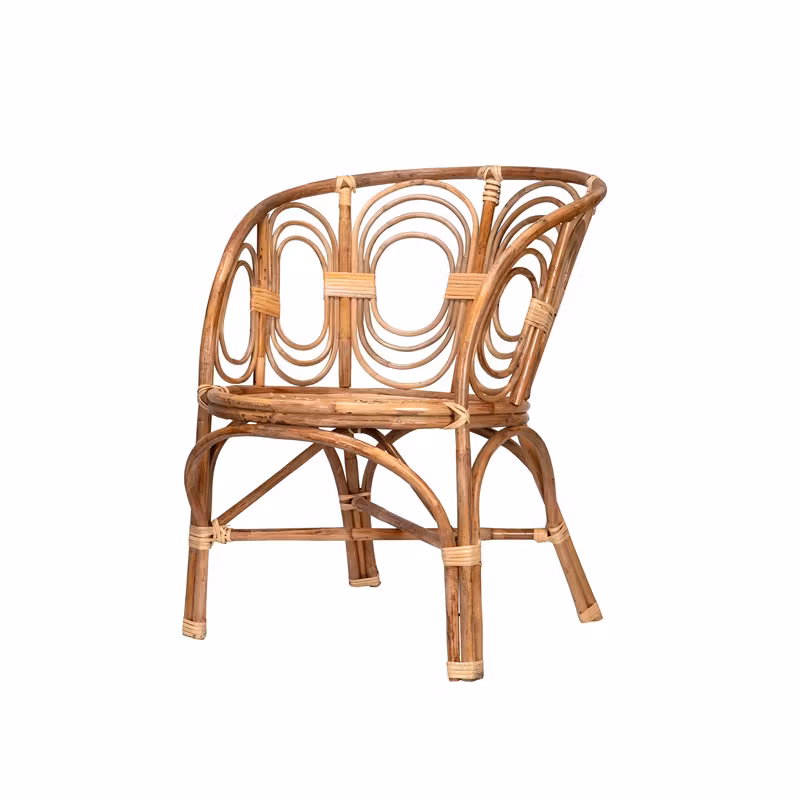 Fåtölj Vila Bambu 63x60x77 cm