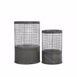 Lykta Marshall nät metall 2 set