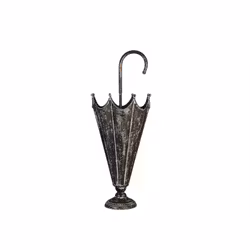 Paraplyställ/Metall guldbrun 31x76 cm