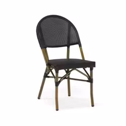 Utomhus stol Paris Wing svart