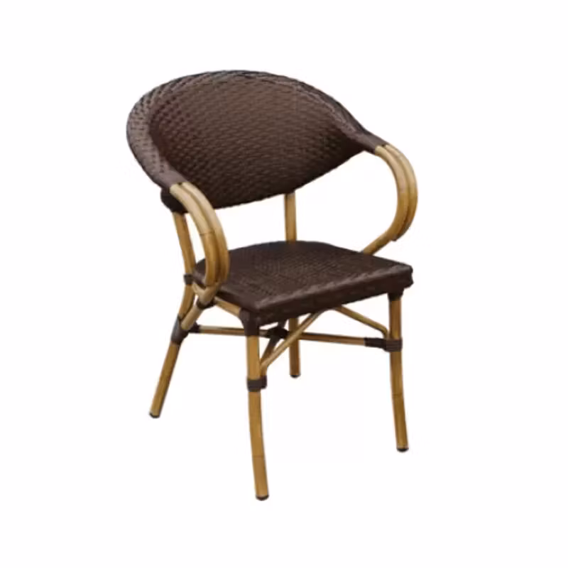 Utomhus stol Paris brun