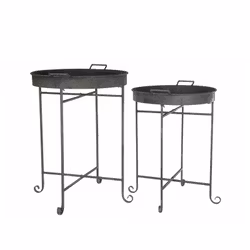 Brickbord Fällbart metall S/2 1 set