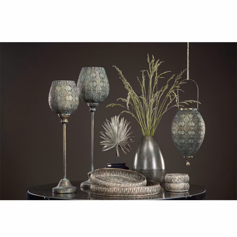 Bricka Ines Ärgad Mässing Ø36x5cm set