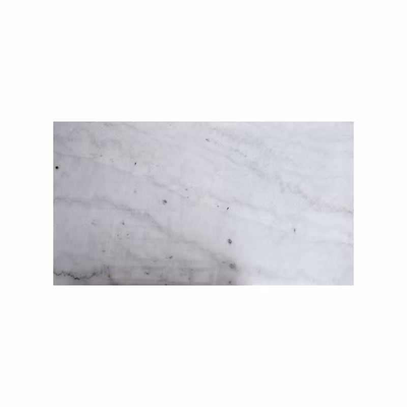 Accent carrara marmor toppskiva, bordsskiva 110×60 cm