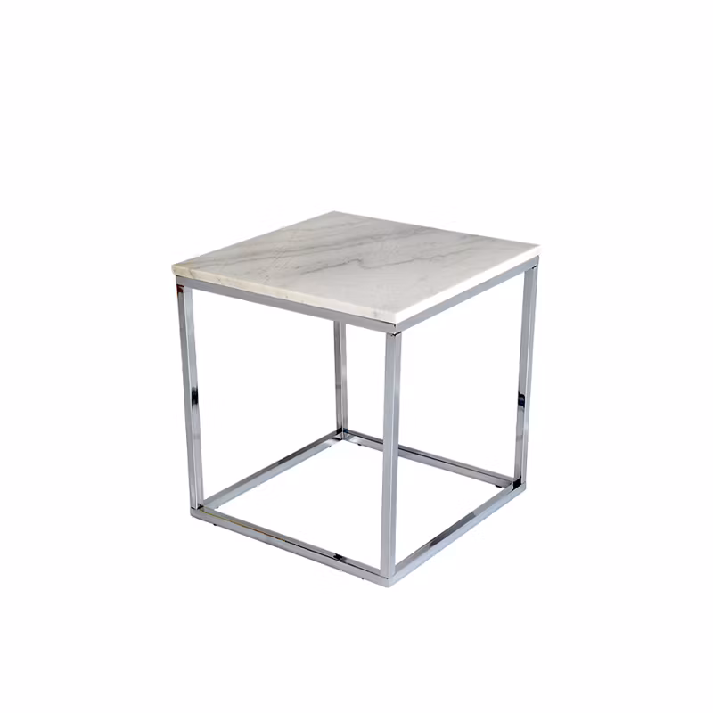 Accent carrara marmor toppskiva, bordsskiva 50×50 cm