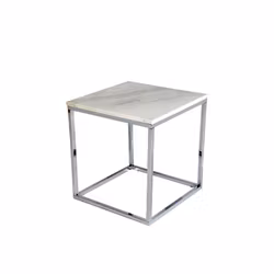 Accent carrara marmor toppskiva, bordsskiva 50×50 cm