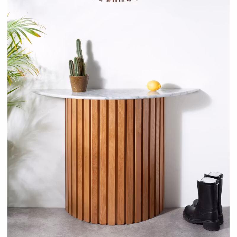 Half Moon konsolbord underrede, Ek