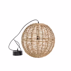 Taklampa Rund Jute Ø40cm