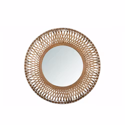 Spegel Net Bambu Ø80x11 cm