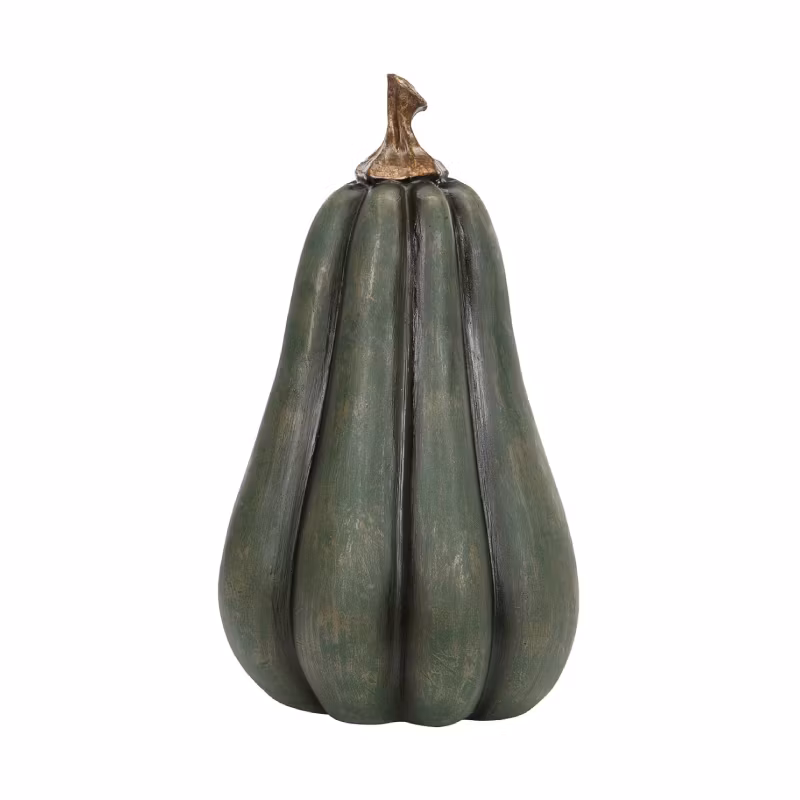 Pumpa Grön Avlång Poly