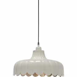 Taklampa Wells Beige/guld 43cm