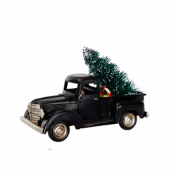 Lastbil Gran svart metall