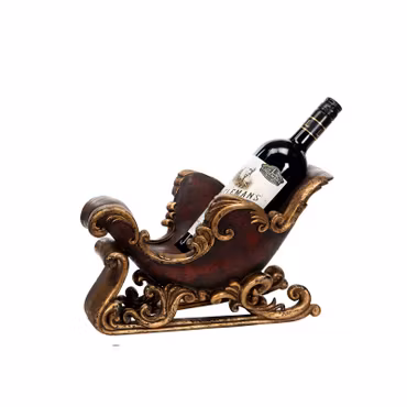 Vinhållare Släde Poly