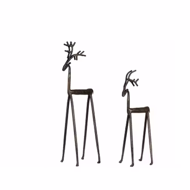 Ren Metall Stående Brun 16x13x52cm