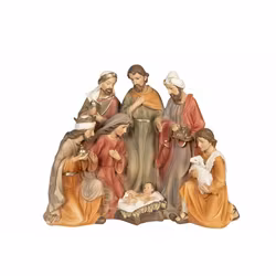 Julkrubba färg poly 23x12x19,5 cm