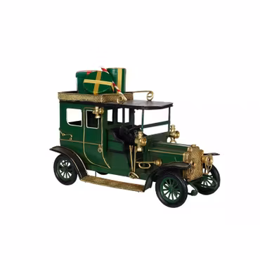 Bil Oldtimer grön metall